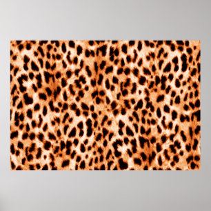 Seamless animal print Beautiful watercolor spotted