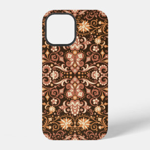 Seamless Arabesque Floral Pattern. Art Deco Style iPhone 12 Case