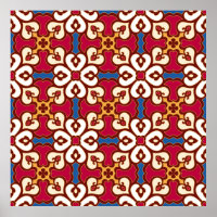 Seamless arabic pattern - based on ottoman traditi