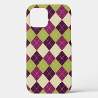 Seamless argyle pattern. Diamond shapes background