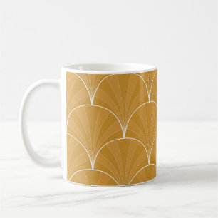 Seamless Art Deco Pattern. Vintage minimalistic ba Coffee Mug
