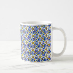 Seamless Azulejo Panel Tiles Coffee Mug