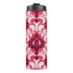 Seamless background from a floral ornament, Fashio Thermal Tumbler