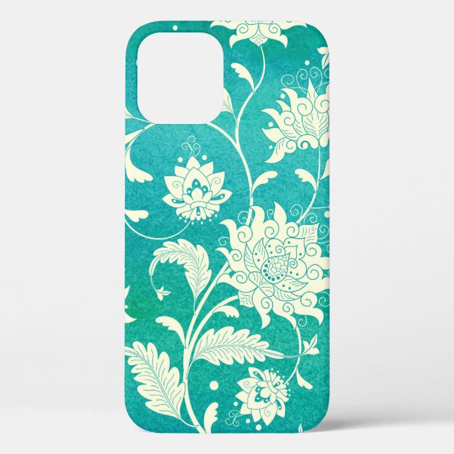 Seamless background. Imitation of chinese porcelai Case-Mate iPhone Case (Back)
