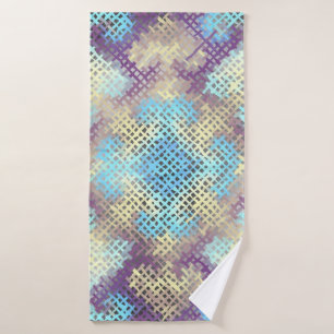 Seamless background pattern. Imitation of a textur Bath Towel