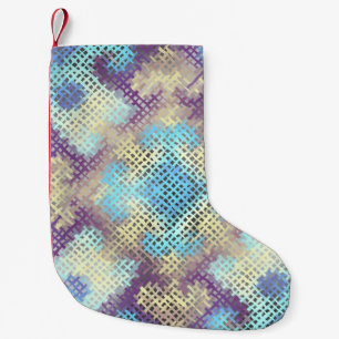 Seamless background pattern. Imitation of a textur Small Christmas Stocking