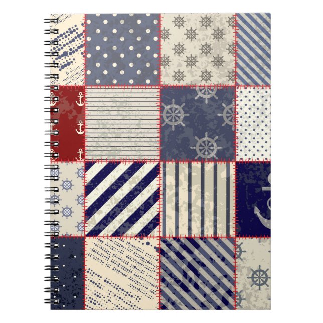 Seamless background pattern. Will tile endlessly.  Notebook (Front)