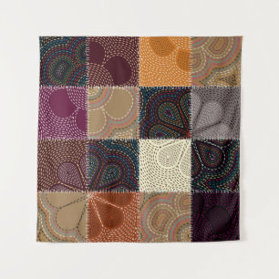 Seamless background pattern. Will tile endlessly. Tapestry