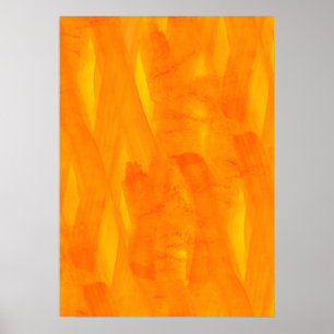 Seamless Background Yellow Abstract Watercolor Poster