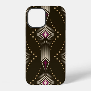 Seamless beautiful antique art deco pattern orname iPhone 12 case