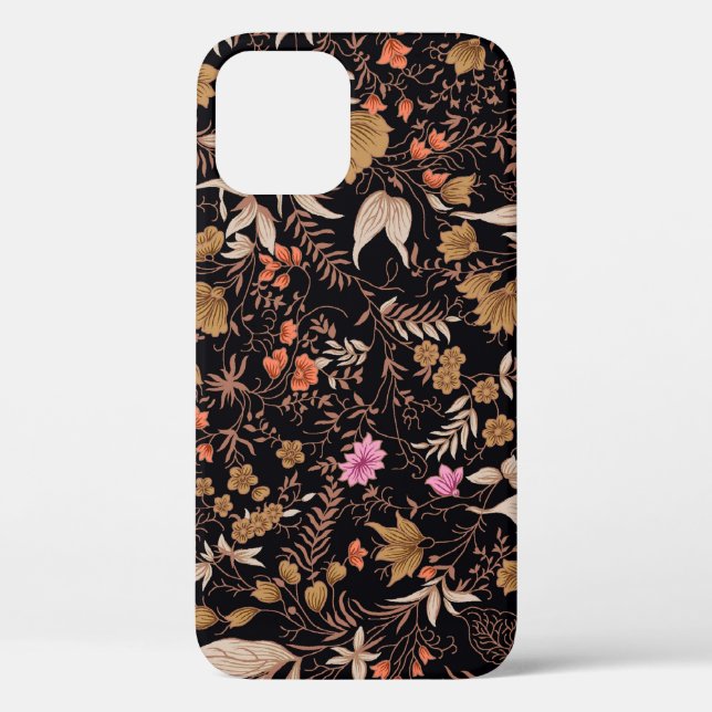 Seamless beautiful paisley floral pattern Case-Mate iPhone case (Back)