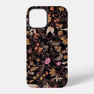 Seamless beautiful paisley floral pattern iPhone 12 case
