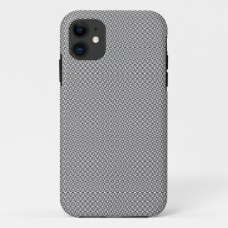 seamless black and white square and diamond game iPhone 11 case