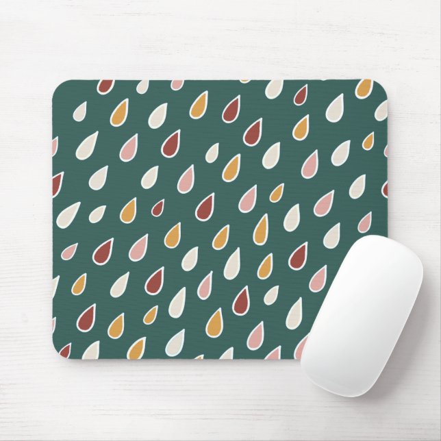 Seamless Boho Summer Mouse Mat (With Mouse)