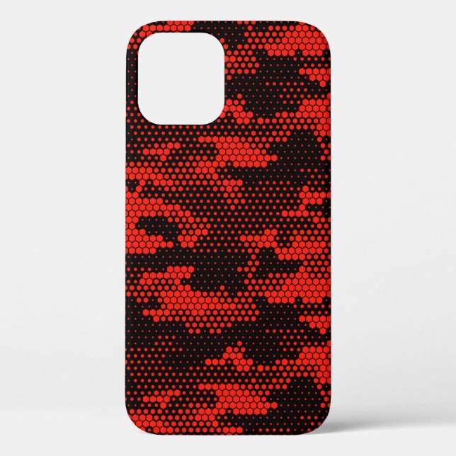 Seamless camouflage pattern. Repeating digital dot Case-Mate iPhone Case (Back)