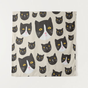Seamless cat pattern/ tapestry