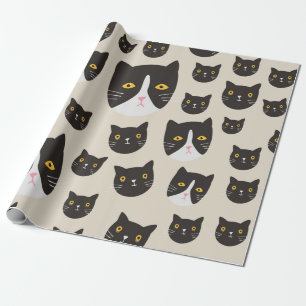 Seamless cat pattern/ wrapping paper