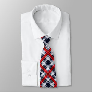Seamless chequered plaid lined abstract pattern tie