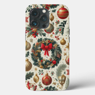 Seamless Christmas Decoration  iPhone 13 Pro Case