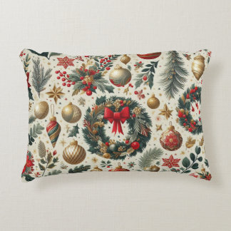 Seamless Christmas Decoration Decorative Cushion