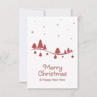 Seamless Christmas season illustration. Card