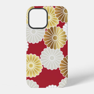 Seamless chrysanthemum pattern in the Japanese tra iPhone 12 Case