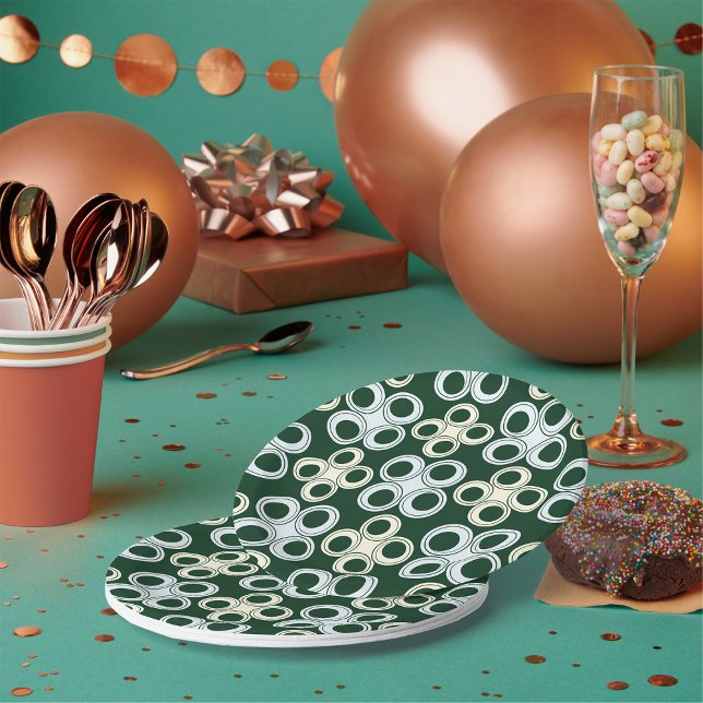 Seamless Circles Paper Plates (Creator Uploaded)