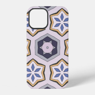 Seamless circular vintage pattern. Coloured decora iPhone 12 Case