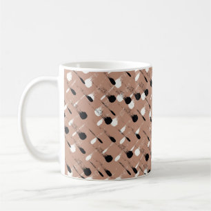 Seamless colourful watercolor pattern coffee mug