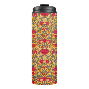 seamless damask paisley pattern thermal tumbler