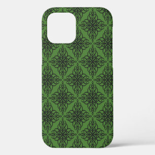 Seamless decorative vintage pattern with elegant o iPhone 12 case