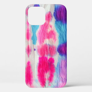 Seamless dirty art. Bright colourful colours. Cont iPhone 12 Case
