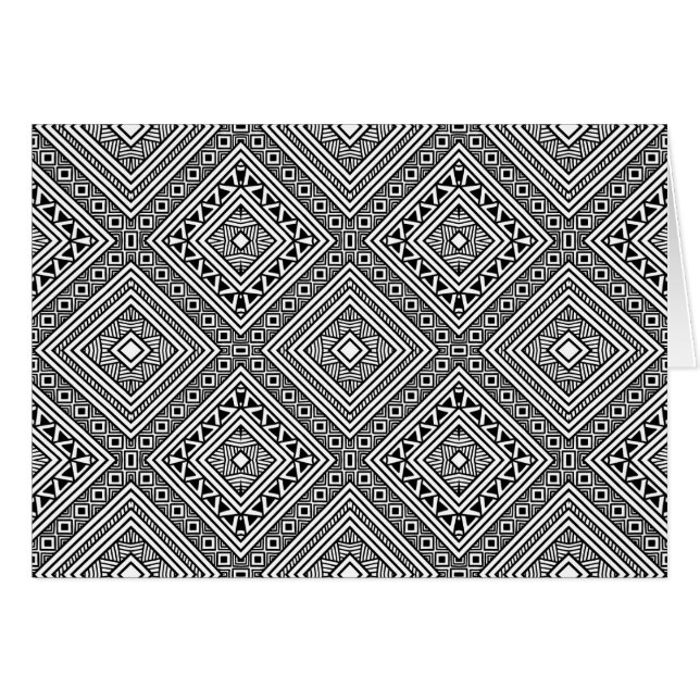 Seamless Ethnic Pattern (Front Horizontal)