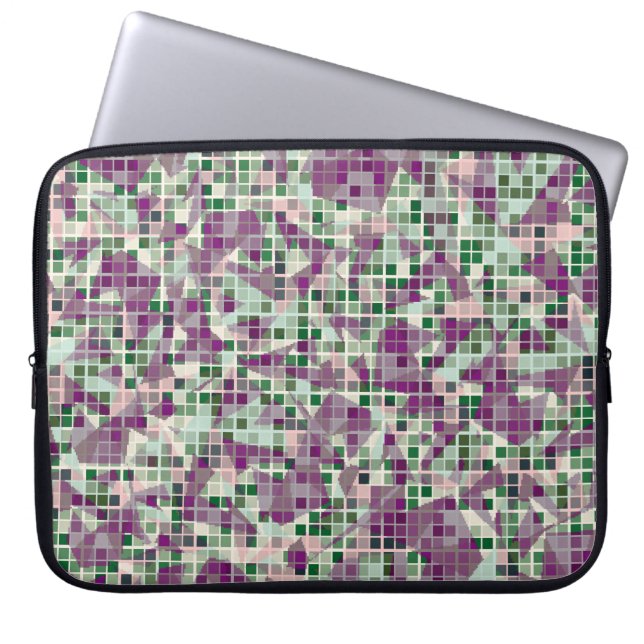 Seamless fashionable camouflage. The foreground co Laptop Sleeve (Front)