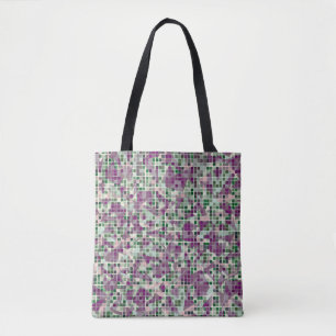 Seamless fashionable camouflage. The foreground co Tote Bag