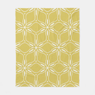Seamless floral geometric patterns. Texture vintag Fleece Blanket