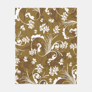 Seamless floral pattern. abstract,art,background,b fleece blanket
