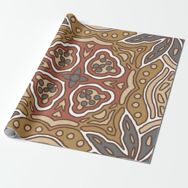 seamless floral pattern backgroundornament,floral, wrapping paper (Unrolled)