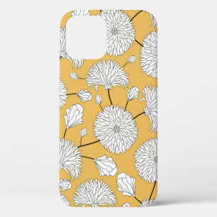 Seamless floral pattern. print with flowers. Texti iPhone 12 Case