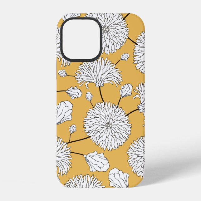 Seamless floral pattern. print with flowers. Texti iPhone Case (Back)