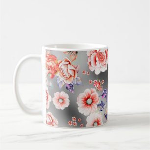Seamless Floral pattern, with cute flower design T Coffee Mug