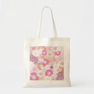 Seamless Floral  Tote Bag