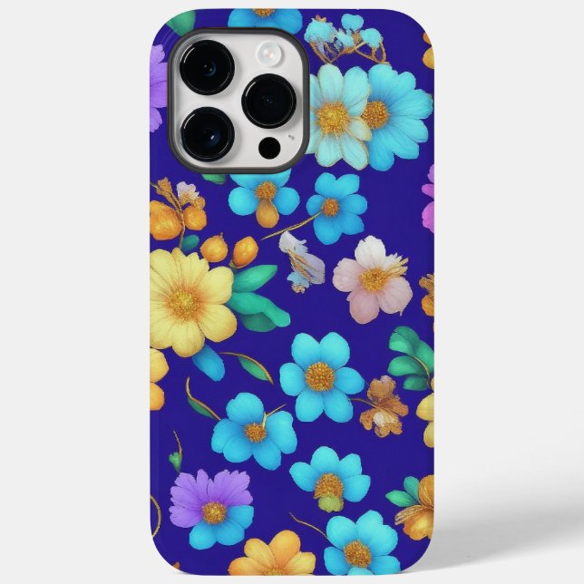  Seamless flowers Patterns iPhone / iPad case (Back)