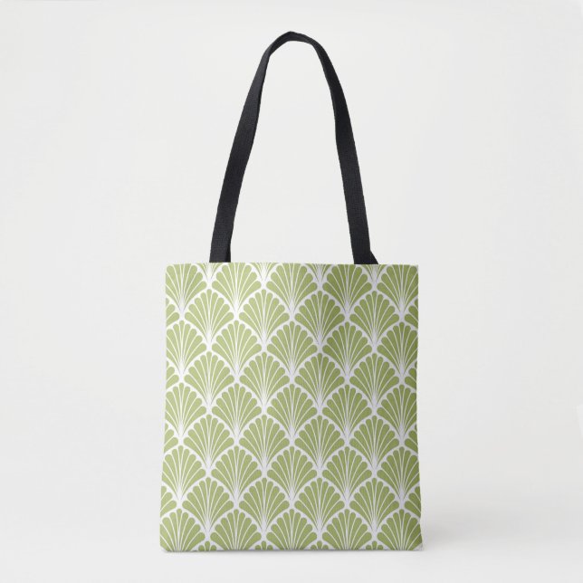 Seamless Geometric Art Deco Pattern. Abstract vint Tote Bag (Front)
