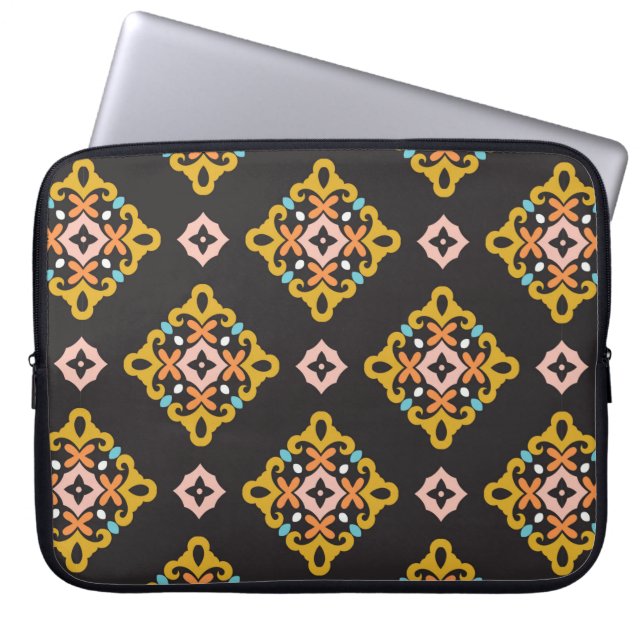 Seamless Geometric Pattern. Abstract texture desig Laptop Sleeve (Front)