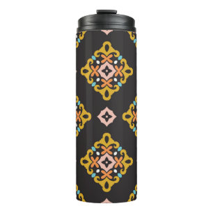 Seamless Geometric Pattern. Abstract texture desig Thermal Tumbler
