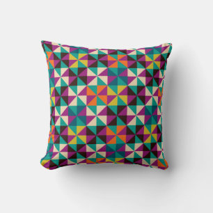 Seamless geometric pattern cushion