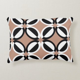 Seamless geometric pattern decorative cushion