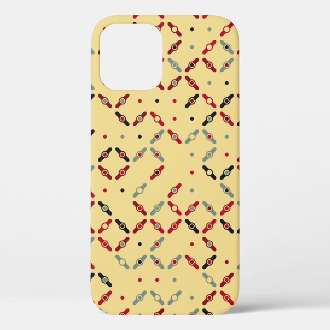 Seamless geometric pattern design illustrationabst Case-Mate iPhone case (Back)