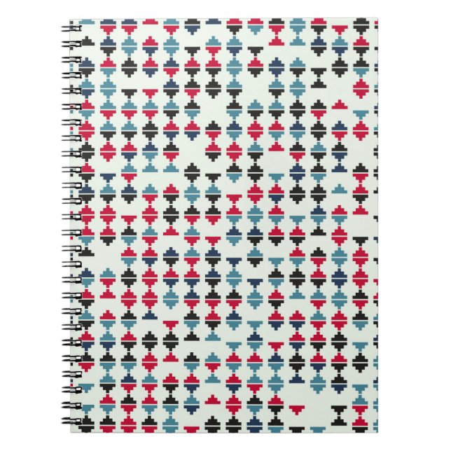 Seamless geometric pattern design illustrationabst notebook (Front)